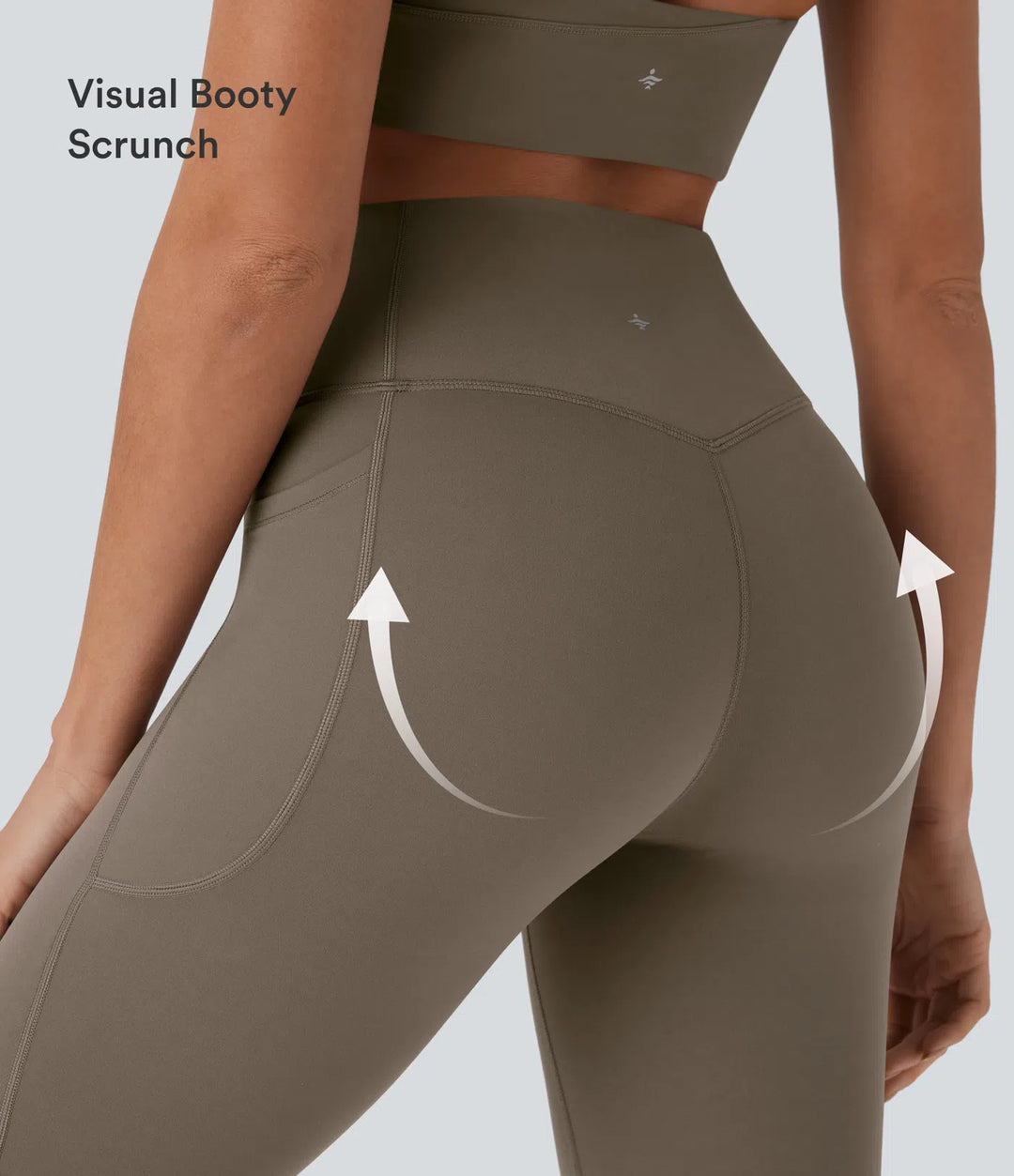 Halara UltraSculpt High Waisted Tummy Control Pocket Shaping Training Biker Shorts 9&