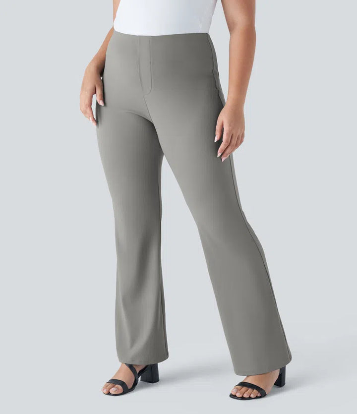 Halara Flex High Waisted Pocket Work Plus Size Trousers