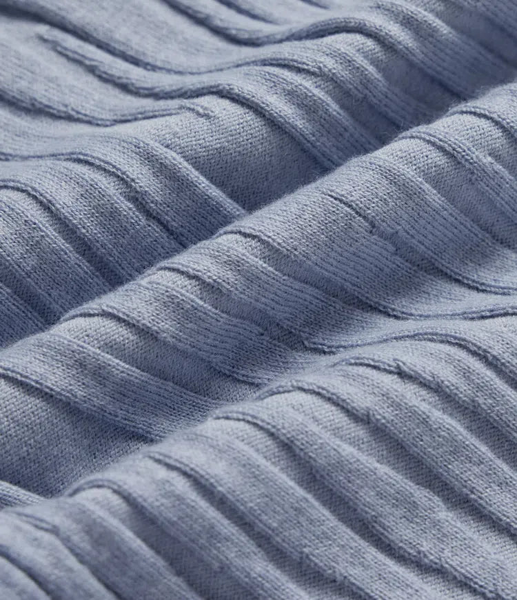 Mock Neck Long Sleeve Work Jumper
