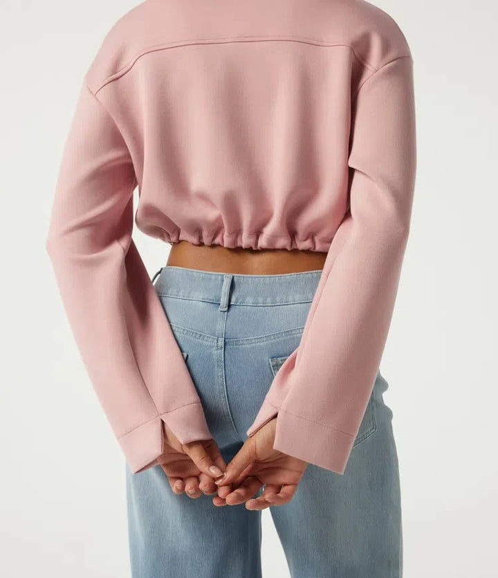 Long Sleeve Casual Shacket with Pockets