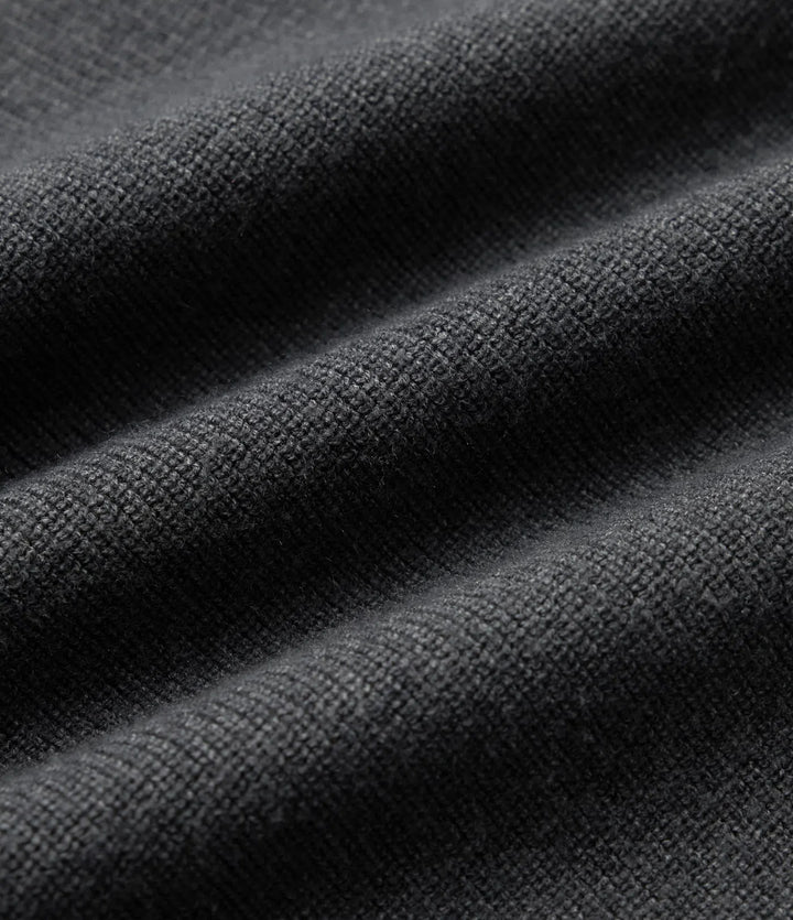 Boat Neck Batwing Long Sleeve Thumb Hole Work Jumper