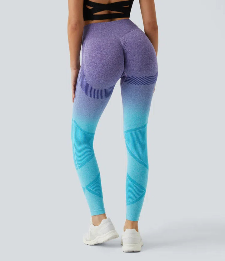 OneForm Seamless Flow High Waisted Gradient Running Leggings