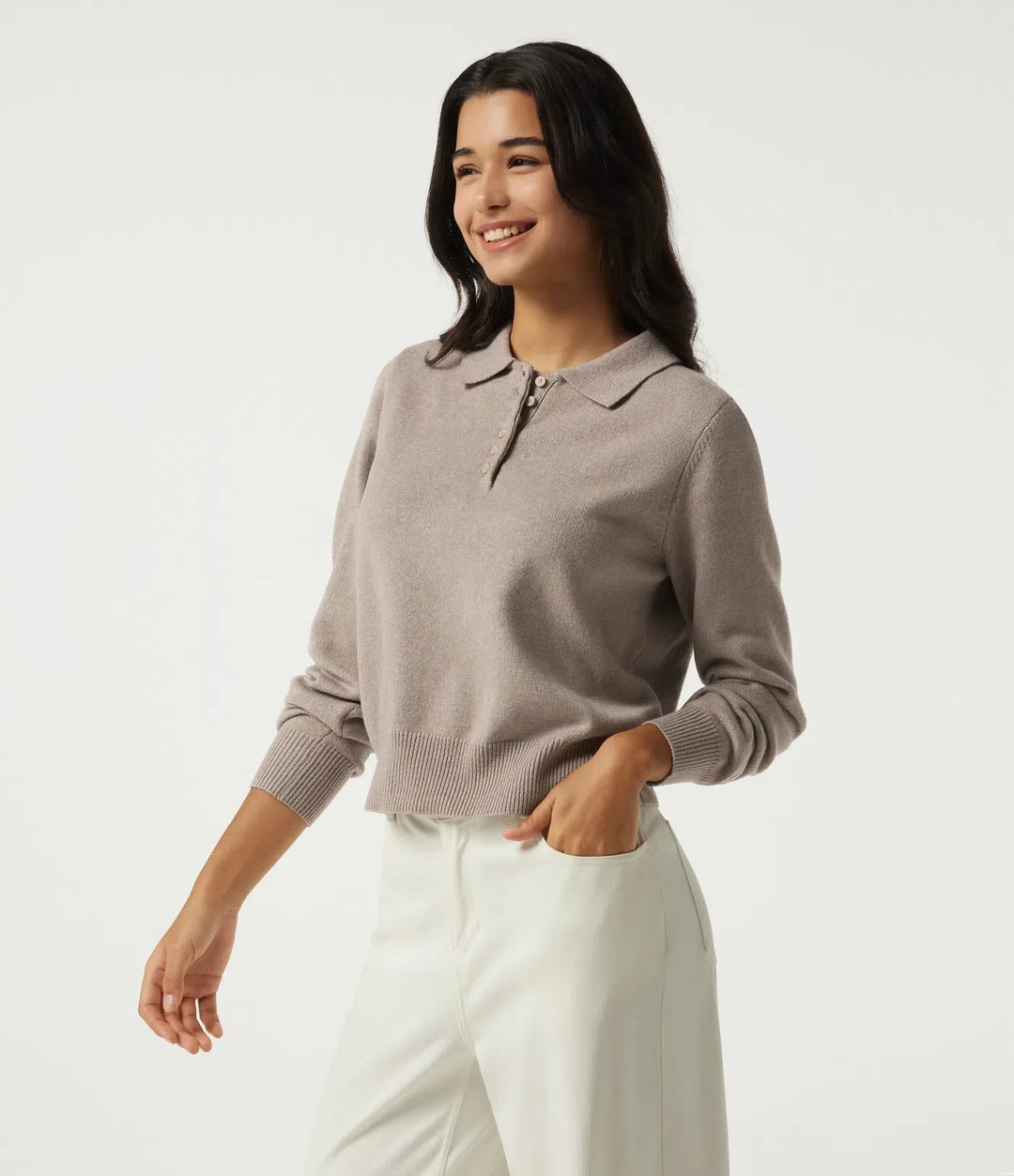 Polo Long Sleeve Work Jumper