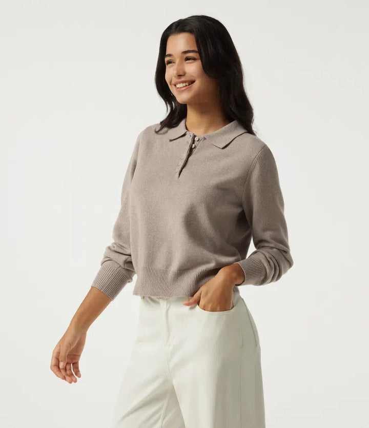 Polo Long Sleeve Work Jumper