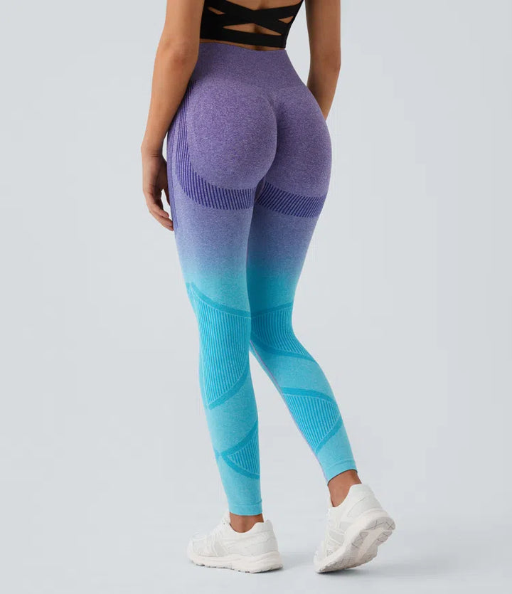 OneForm Seamless Flow High Waisted Gradient Running Leggings