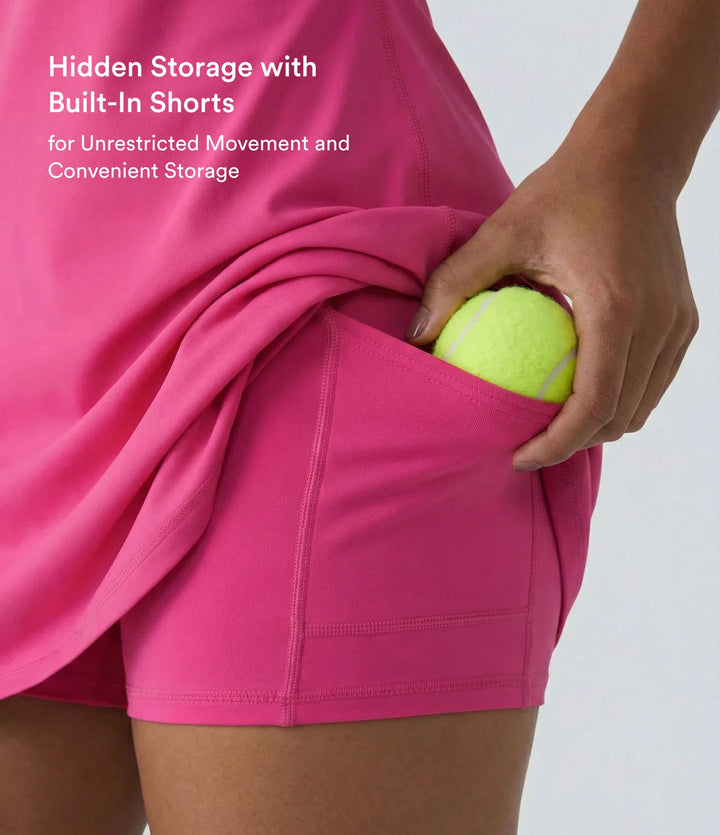 SoftlyZero Plush Backless Active Dress