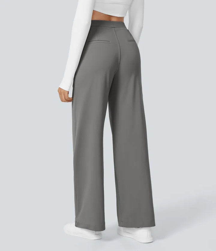 Halara Flex DayStretch High Waisted Pocket Straight Leg Work trousers