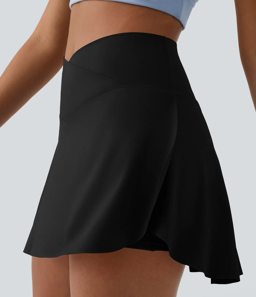 Everyday SoftlyZero Airy Crossover 2-in-1 Side Pocket InstantCool Mini Tennis Skirt-Lucid