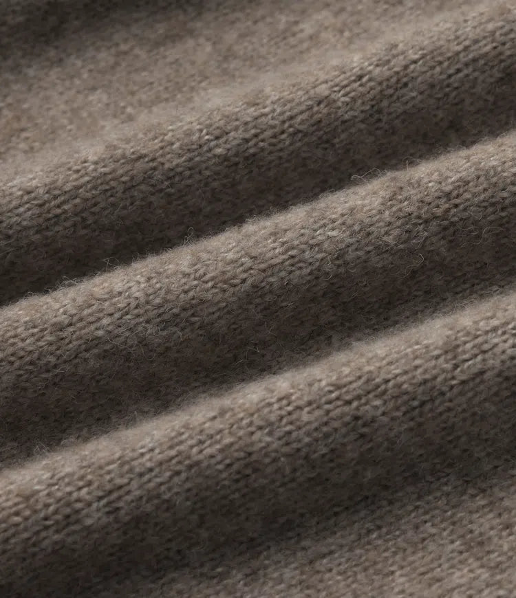 Stand Collar Long Sleeve Work Jumper