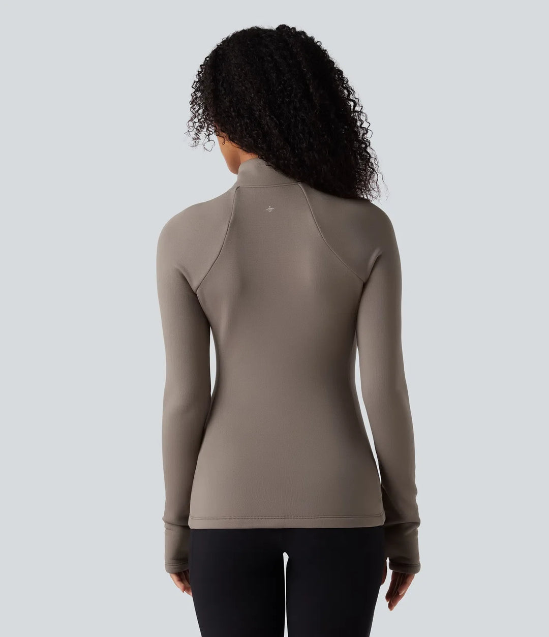 PuffFlex 3-in-1 High-Neck Long Sleeve Thumb Holes Fleece Jacket &amp;Quilted Vest with Pockets