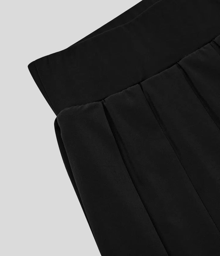 Breezeful High Waisted Pleated 2-in-1 Pocket Adjustable Buckle Micro Mini Quick Dry Party Skirt