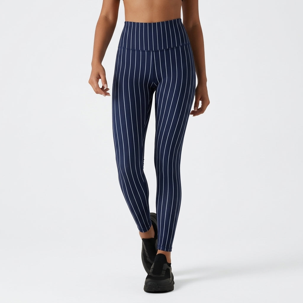 Halara UltraSculpt Plaid Print High Waisted Tummy Control Running Leggings with Pockets